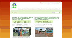 Desktop Screenshot of aospor-clubfellah.com