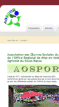 Mobile Screenshot of aospor-clubfellah.com