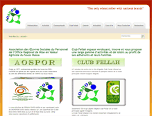 Tablet Screenshot of aospor-clubfellah.com